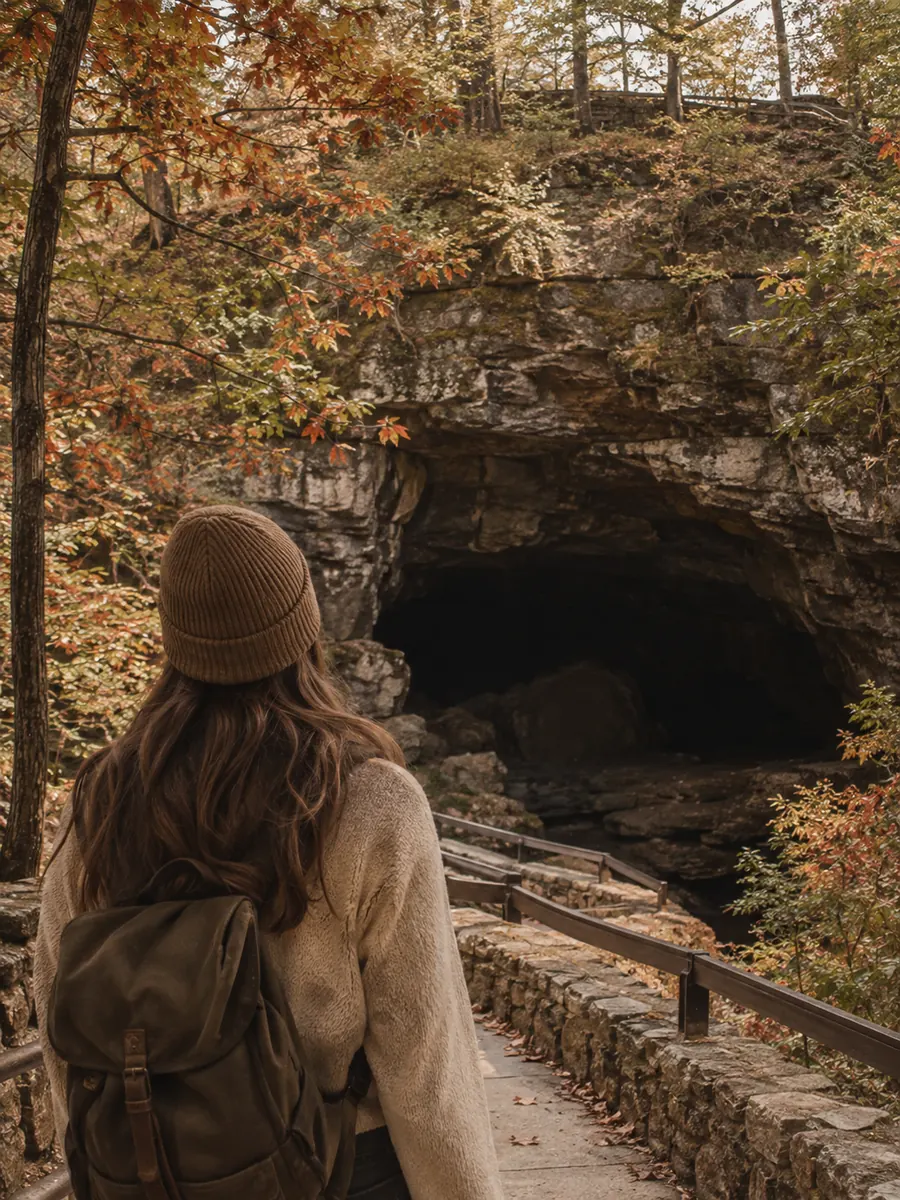 Uitzicht in Mammoth Cave National Park